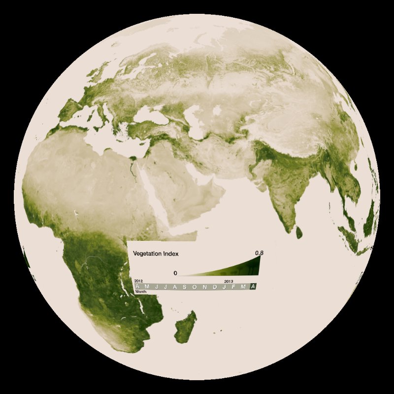 Study by NASA and NOAA on vegetation