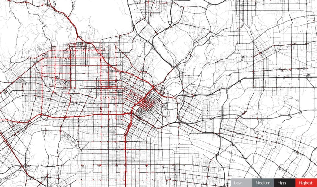 TomTom LA Traffic after COVID-19