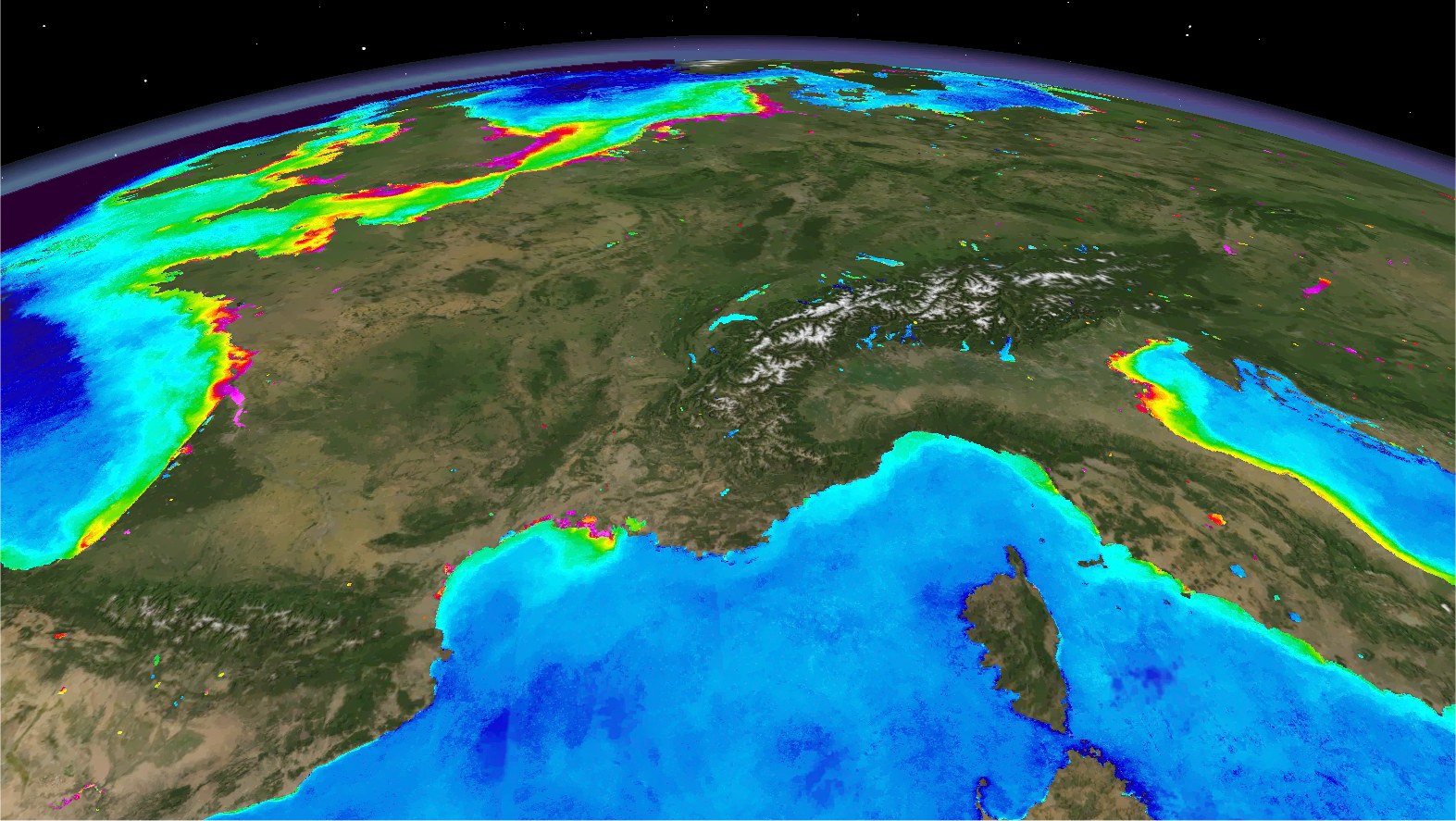 New Web Store for Satellite-Derived Water Quality and Bathymetric Data by EOMAP