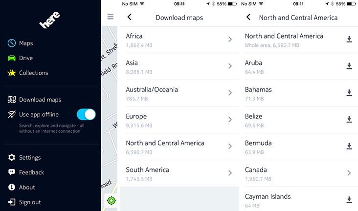 GPS navigation apps