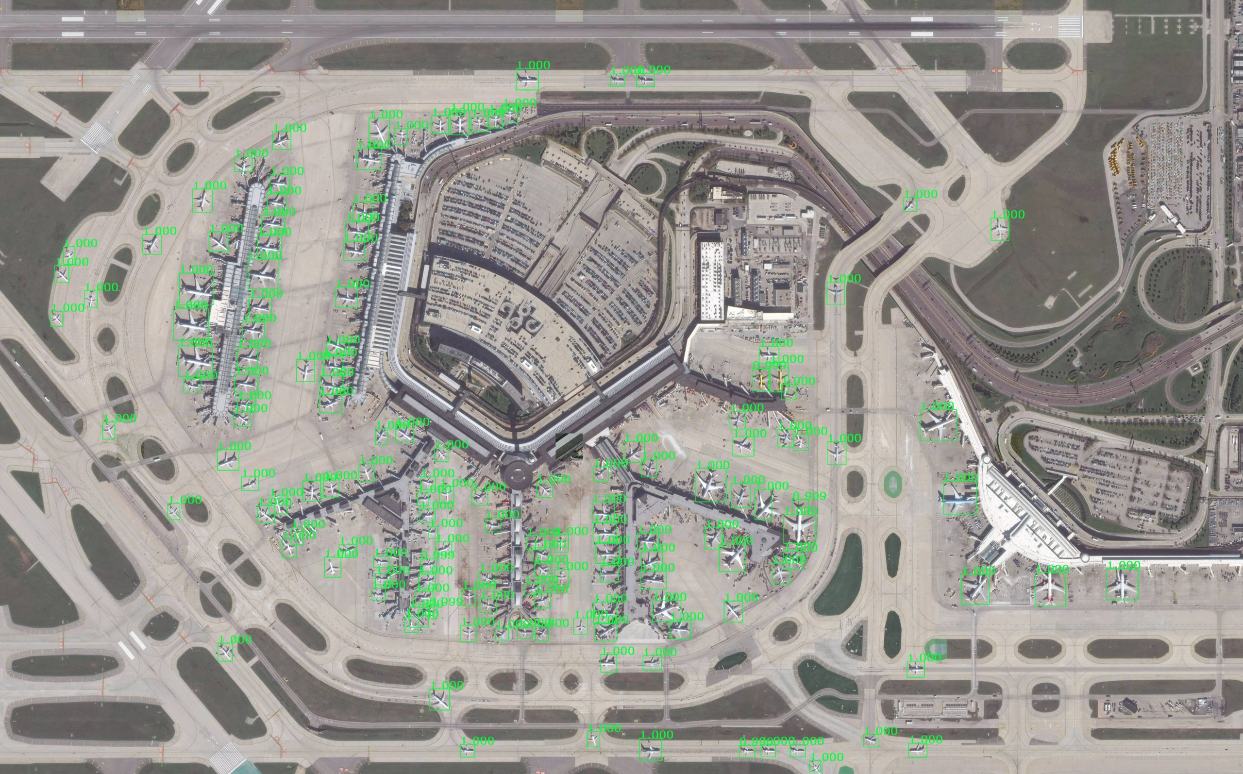 AI model for satellite imagery analysis