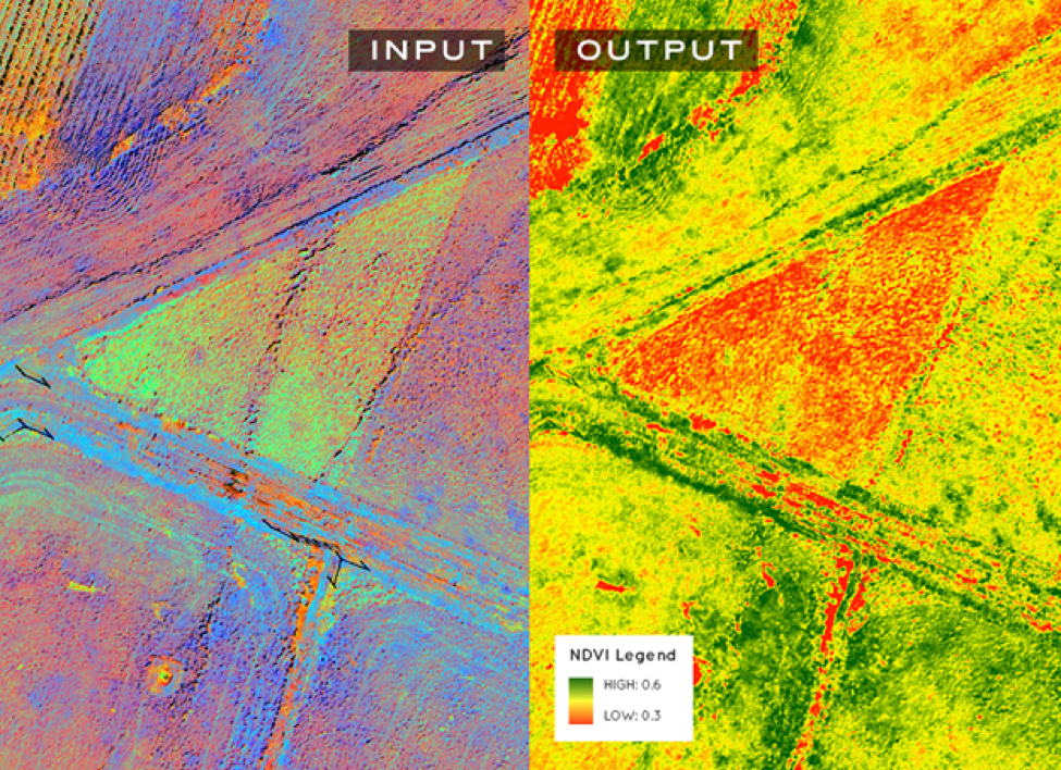 NDVI image Drone Remote Sensing 2 Geoawesome