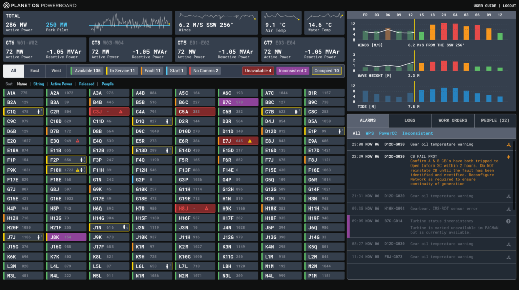 Planet OS_Powerboard_Screenshot_main view