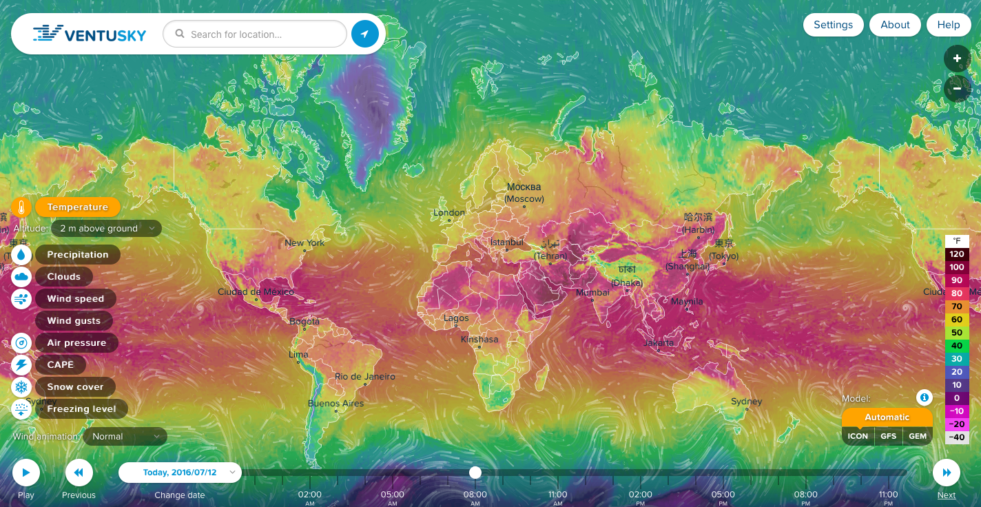 This is how every weather forecast map should look like - Geoawesome