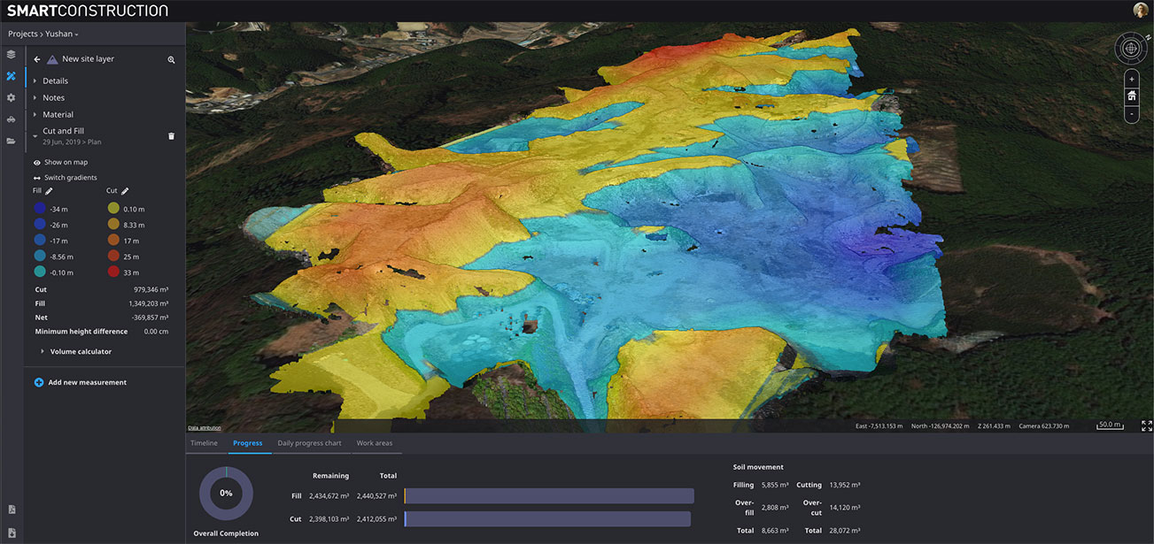 Cesium builds 3D data visualization app for construction giant Komatsu ...