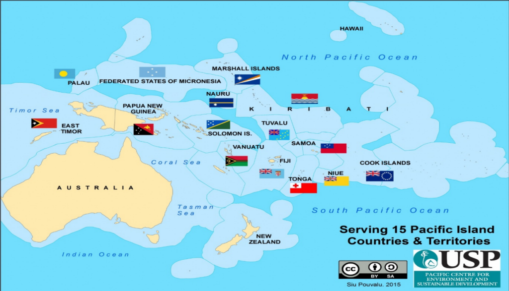 The South Pacific Region - GIS, climate change and disaster risk management