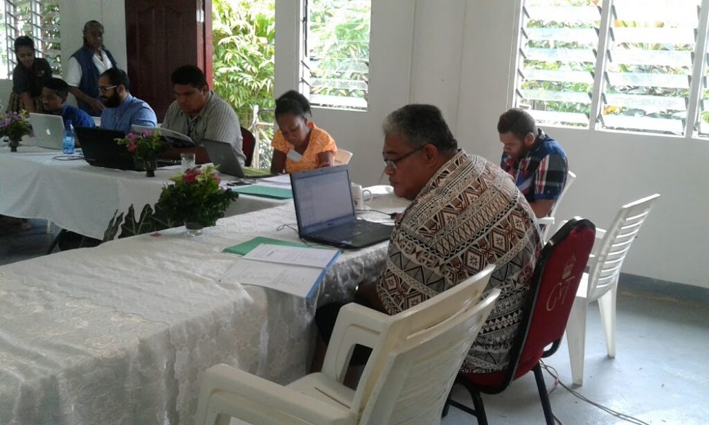 Tonga workshop on climate change and disaster risk management - GIS, climate change and disaster risk management