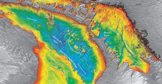 Mappping ocean floor