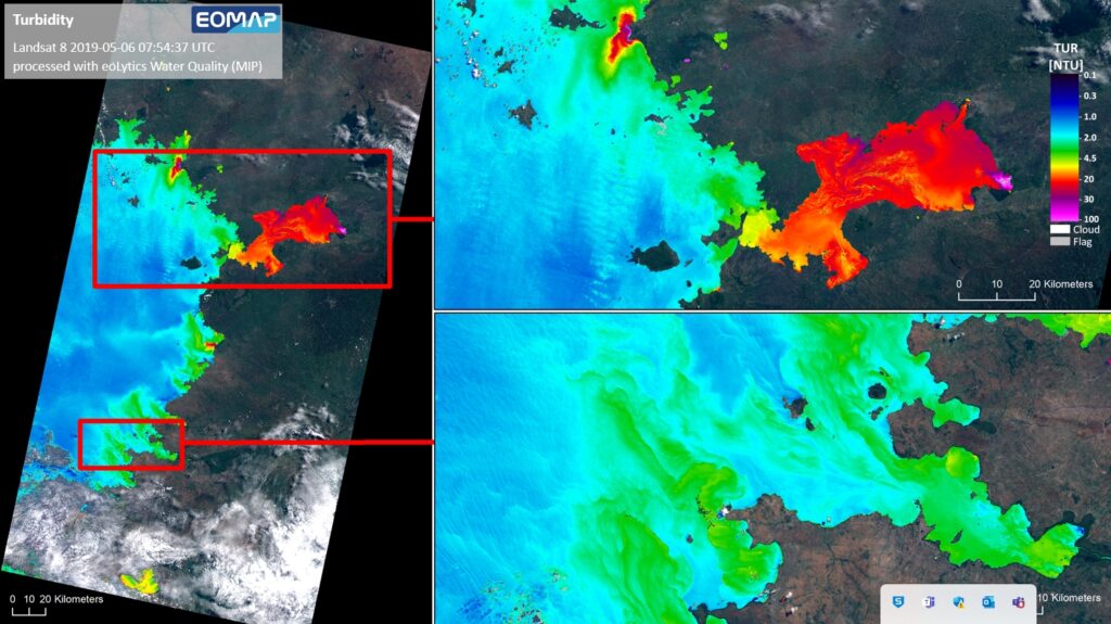 Water quality mapping and how it may protect swimmers