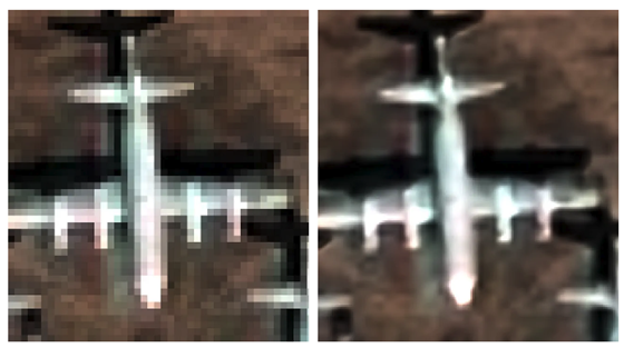 Super-resolution example