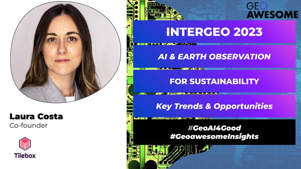 AI & Earth Observation for Sustainability: Key Trends and Opportunities @ INTERGEO 2023 BERLIN