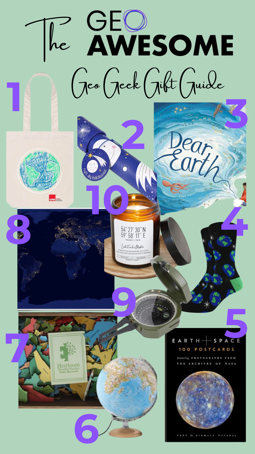 The Geo Geek Gift Guide: 10 Christmas ideas for the geo geek in your life