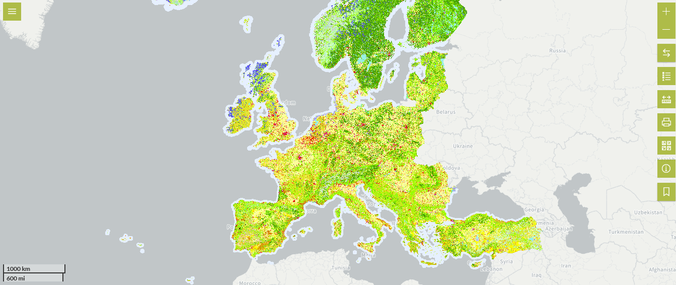 Corine Land Cover - overview