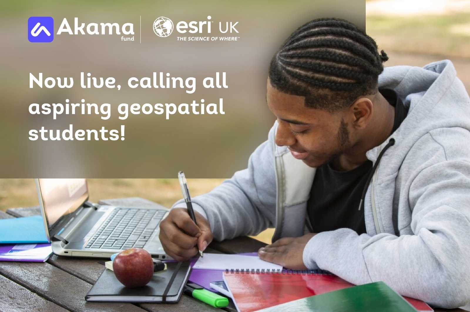 Create a More Inclusive and Diverse Geospatial Community with Akama Fund and Esri’s Geospatial Student Accelerator Scheme