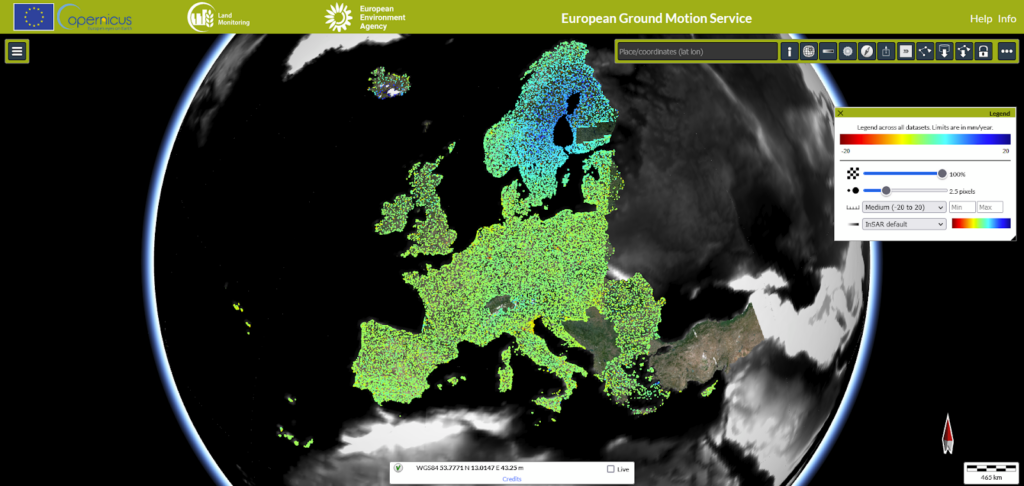 EGMS service - overview