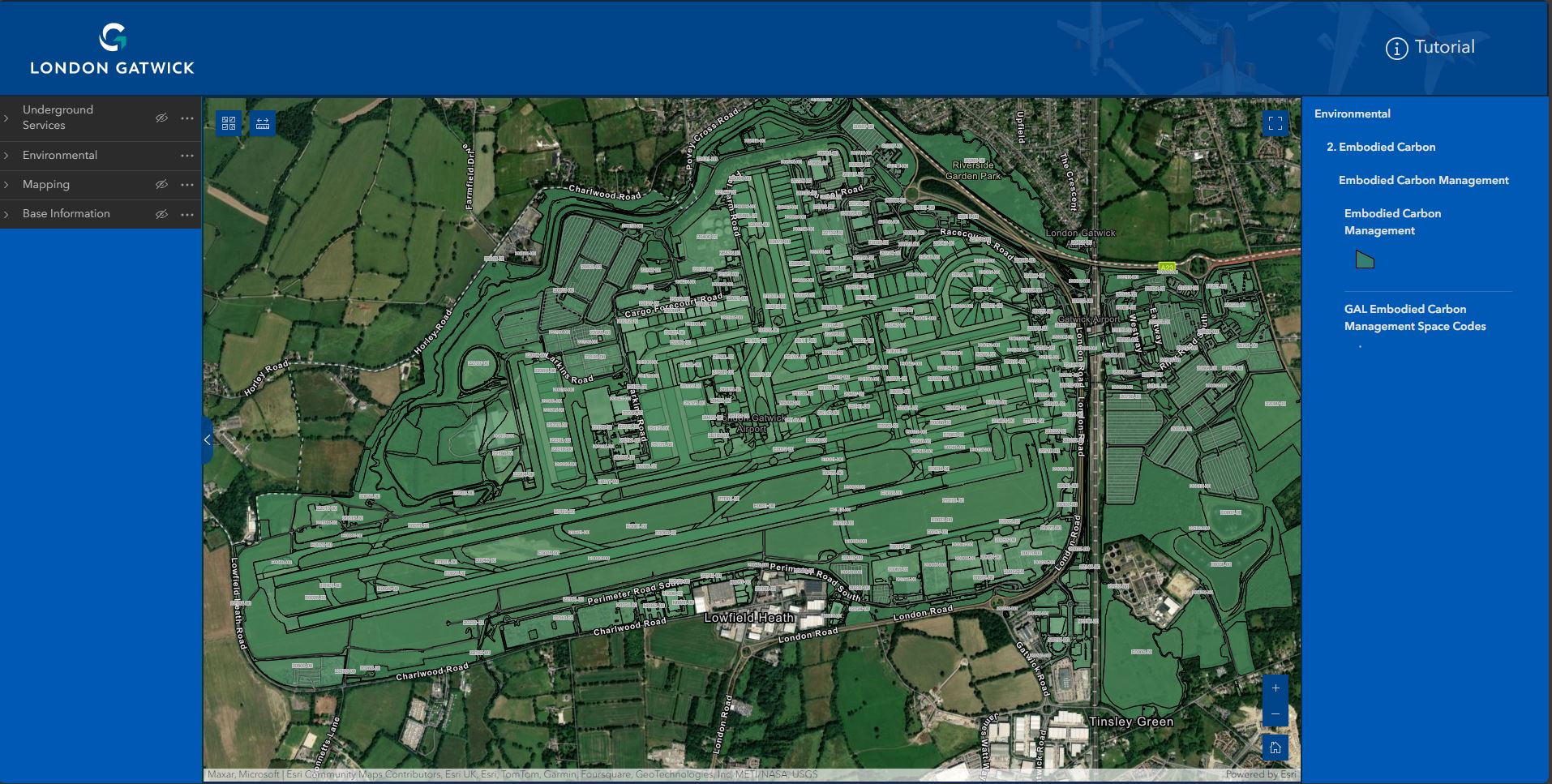 London Gatwick Geospatial Platform