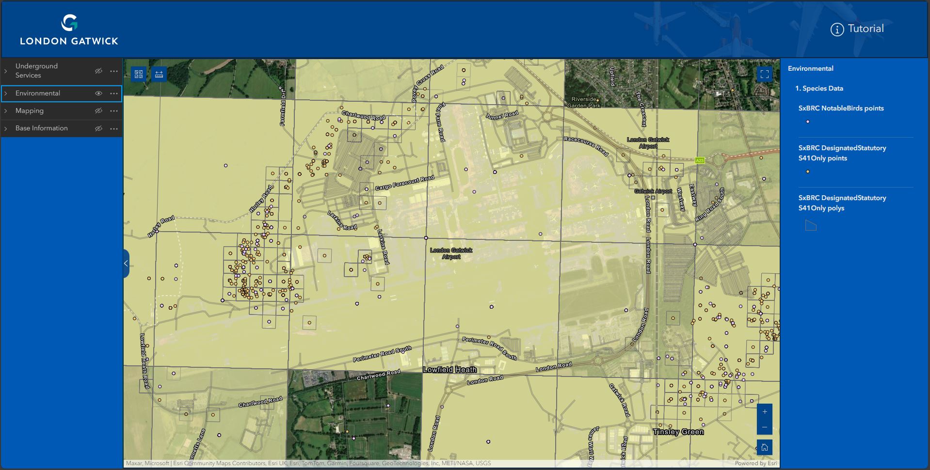 London Gatwick Geospatial Platform