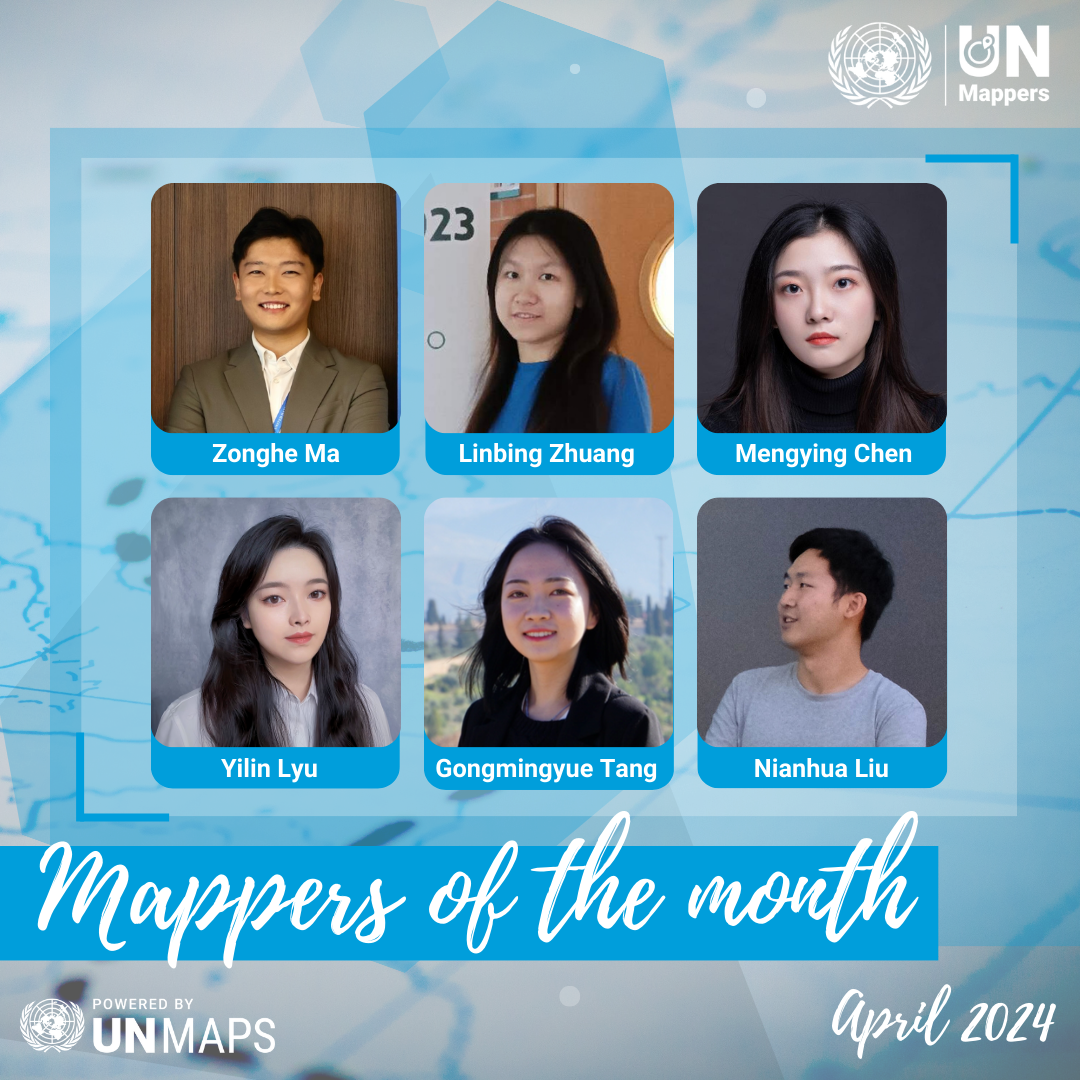 The UN Mappers of the month, Source: UN Mappers