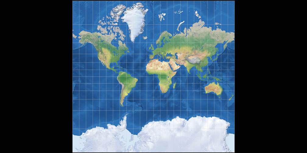 Mercator Projection.