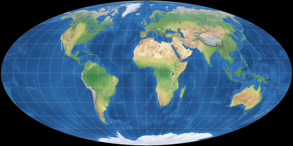 Mollweide Projection.