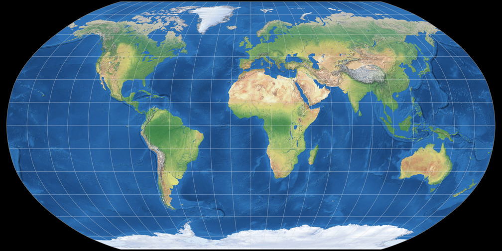 Robinson Projection.