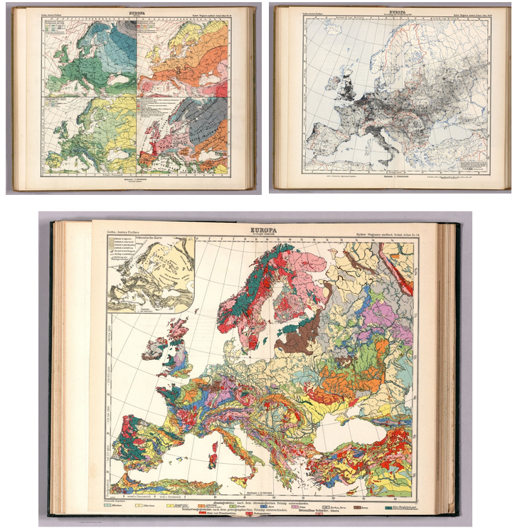 Atlas Map of Europe, 1940. Source: David Rumsey Map Collection
