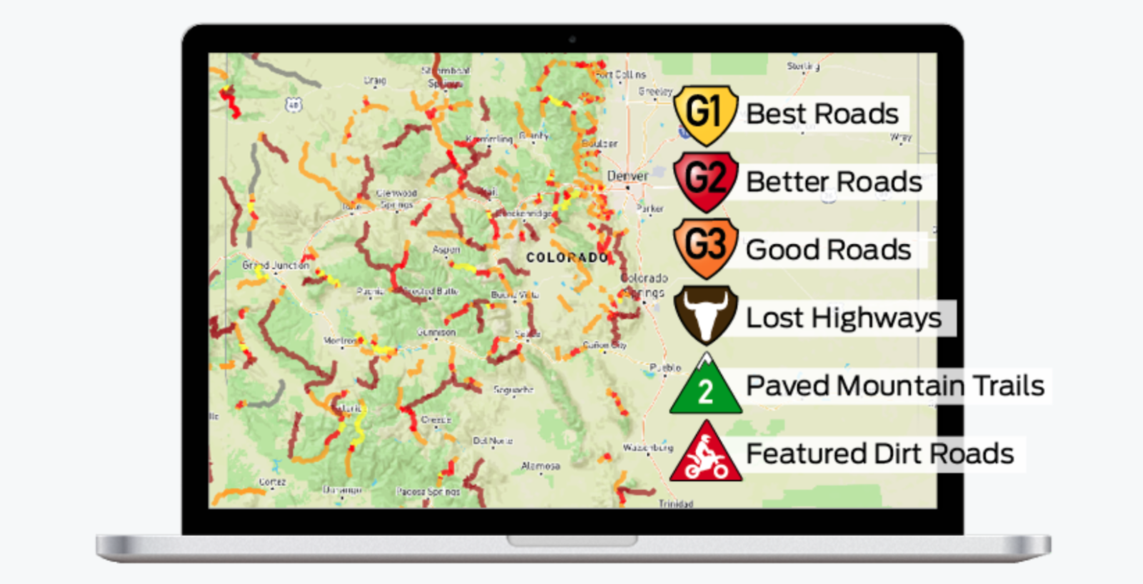 Maps For Motorcyclists