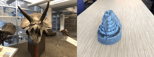 As the camera pose changes, NeRF generates the corresponding view. Source: dtransposed