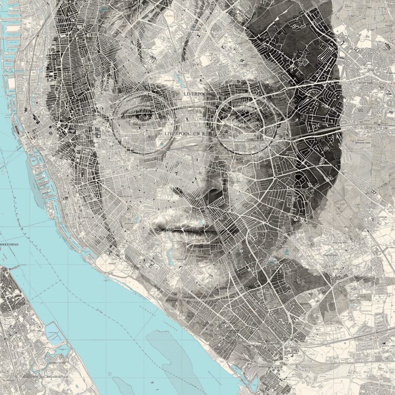 When Maps Become Portraits: The Cartographic Art of Ed Fairburn