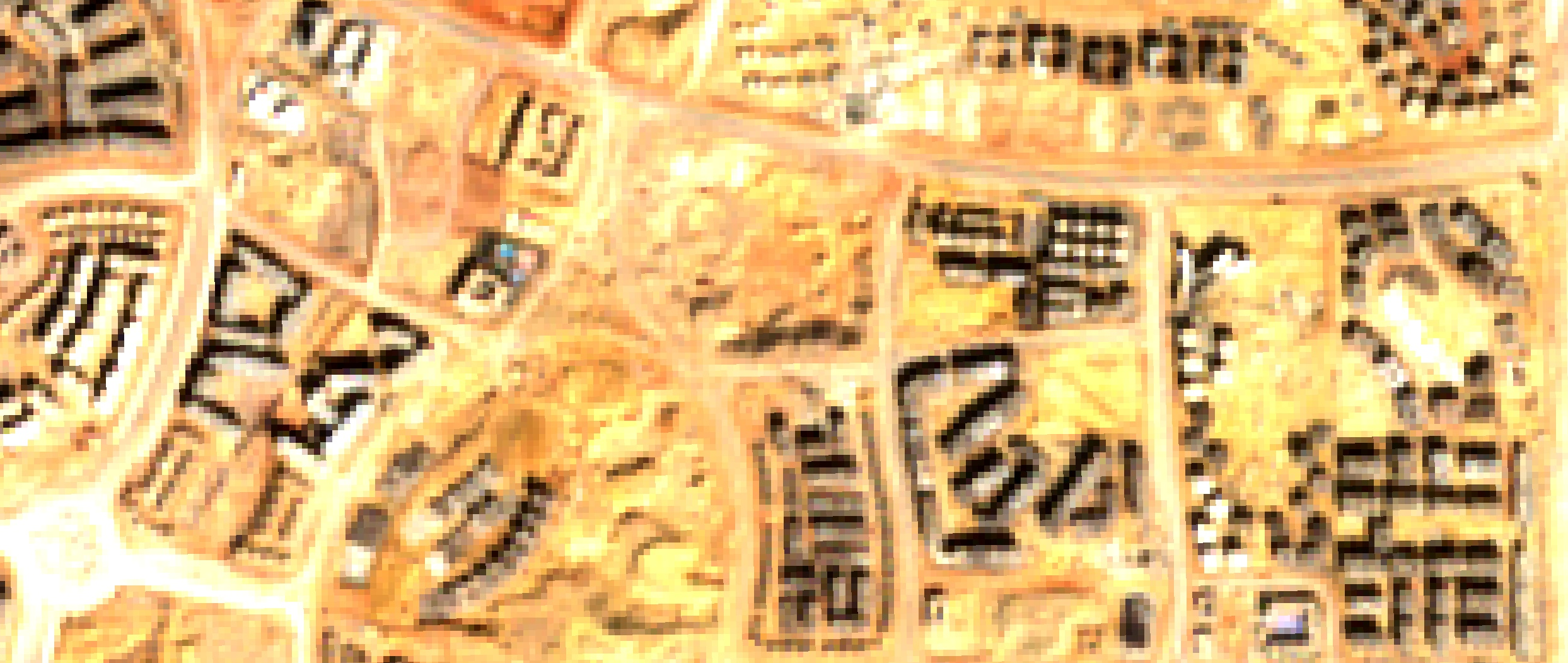 Figure 1: The Cartographic Lag in action (March 2026). Top: Commercial vector maps show an empty desert. Bottom: Sentinel-2 optical imagery reveals the true urban density in the exact same location