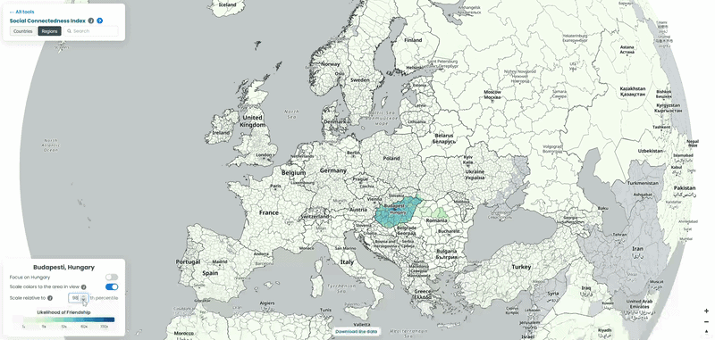 Budapesti. What Facebook Friendships Reveal About Europe's Hidden Borders
