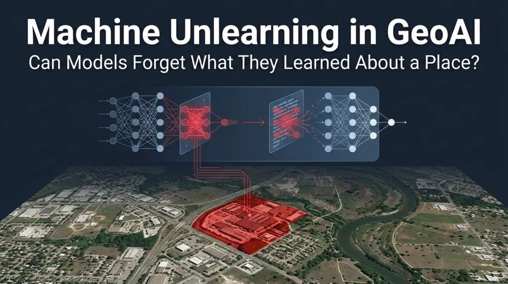 Machine Unlearning in GeoAI: Can Models Forget What They Learned About a Place?