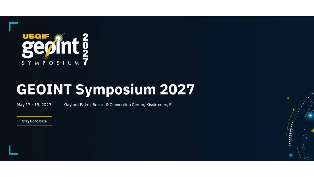 GEOINT Symposium 2027