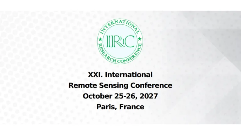 International Conference on Remote Sensing (ICRS) 2027
