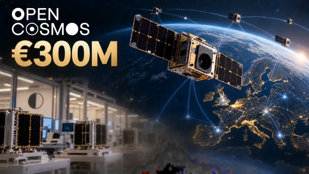 Open Cosmos satellites, European ground network and €300M funding