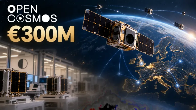 Open Cosmos satellites, European ground network and €300M funding