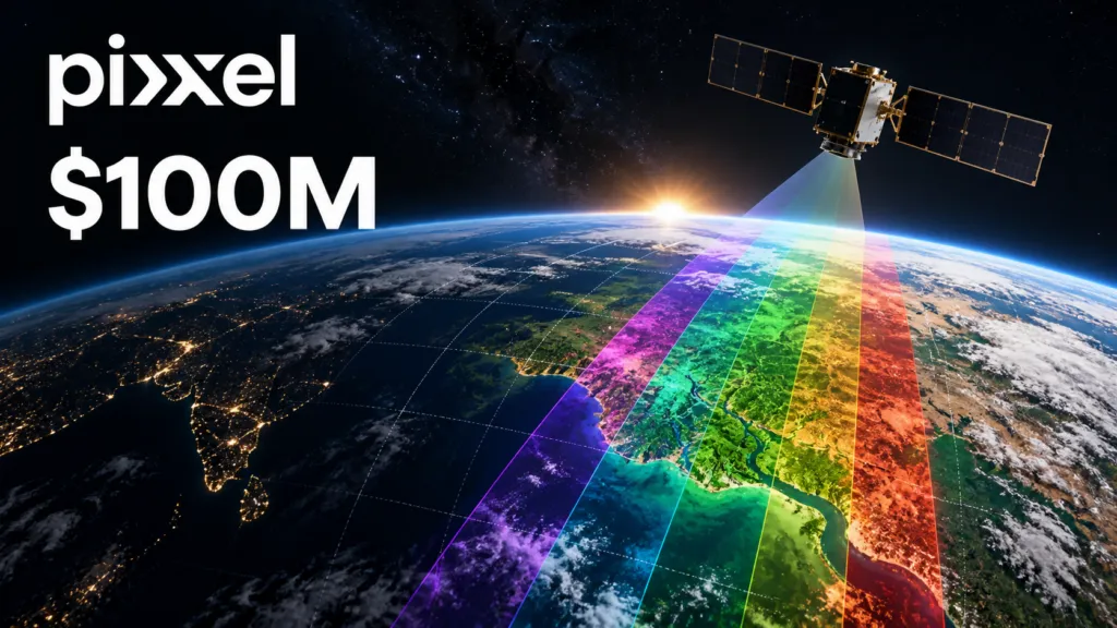 Pixxel hyperspectral satellite scanning Earth with $100M funding announcement