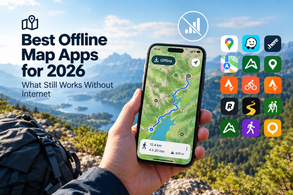 Best Offline Map Apps for 2026: What Still Works Without Internet