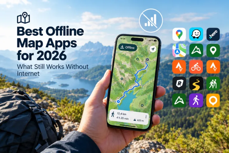 Best Offline Map Apps for 2026: What Still Works Without Internet